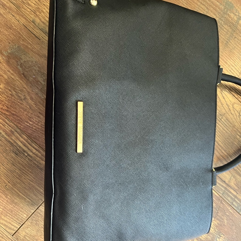 Steve Madden Black Tote Bag - Picture 2 of 8